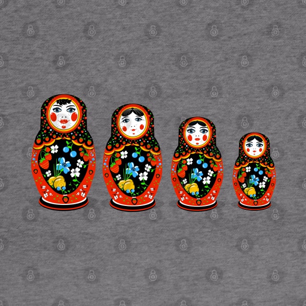 Matryoshka Family by aremaarega